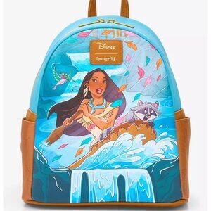 Loungefly Disney Pocahontas Riverbend Mini Backpack NWT